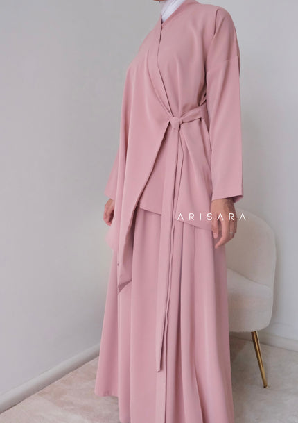 ‘SAFA’ Kimono Set - Blush