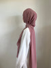 Medina Silk Mauve | Hijab | Niqab | Set