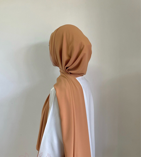 Medina Silk Caramel | Hijab | Niqab | Set