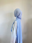 Medina Silk Ice Blue | Hijab | Niqab | Set