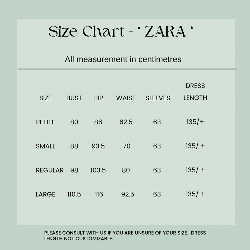 ‘ZARA’ Floral Dress - Sage Green