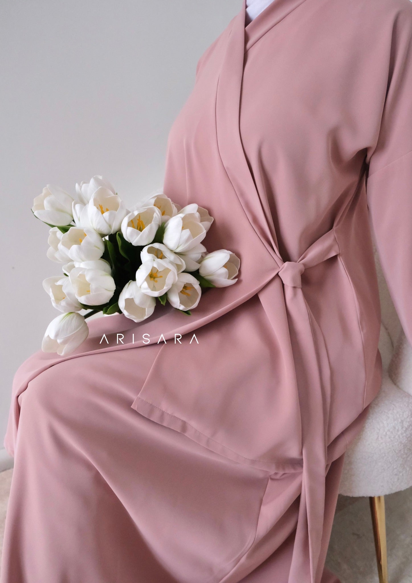 ‘SAFA’ Kimono Set - Blush