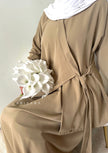 ‘SAFA’ Kimono Set - Sandy Beige