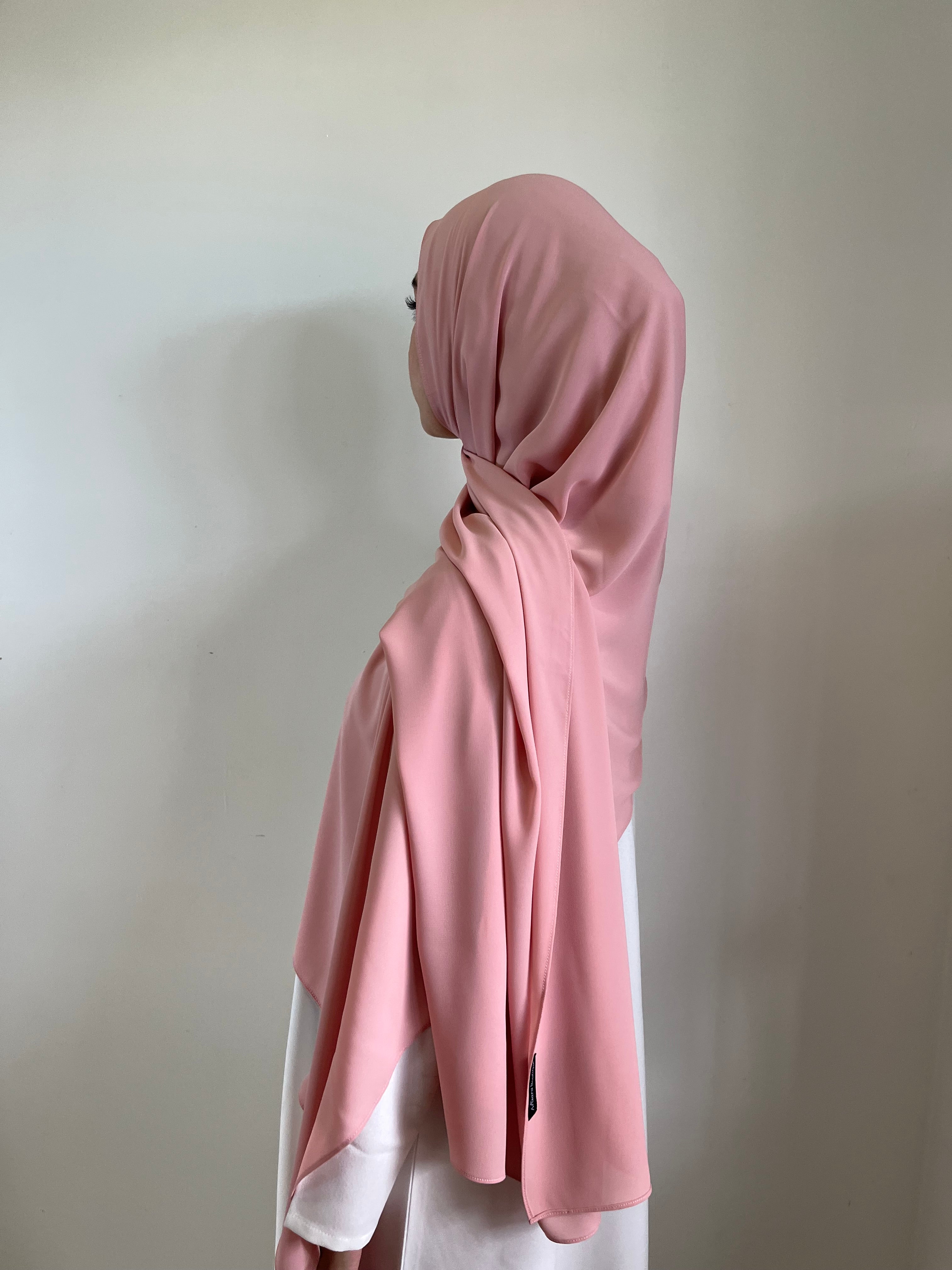 Medina Silk Dusty Pink | Hijab | Niqab | Set