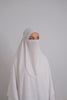 Ameerah Khimar Niqab Set | White