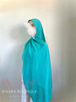 Medina Silk Mint | Hijab | Niqab | Set