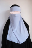 Medina Silk Ice Blue | Hijab | Niqab | Set