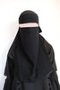 Medina Silk Black | Hijab | Niqab | Set