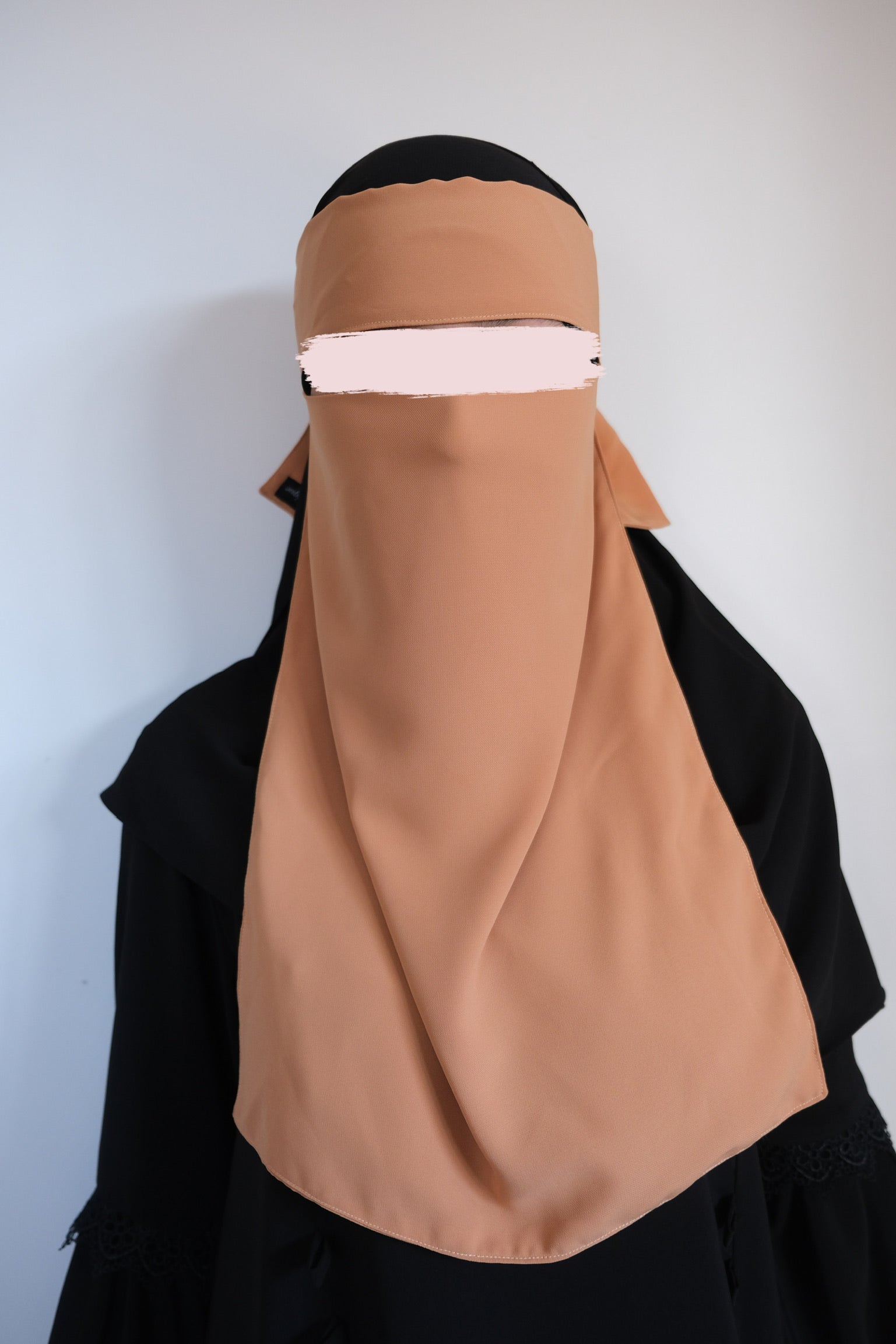 Medina Silk Caramel | Hijab | Niqab | Set