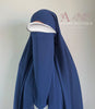 Medina Silk Navy | Hijab | Niqab | Set