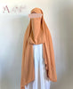 Medina Silk Caramel | Hijab | Niqab | Set