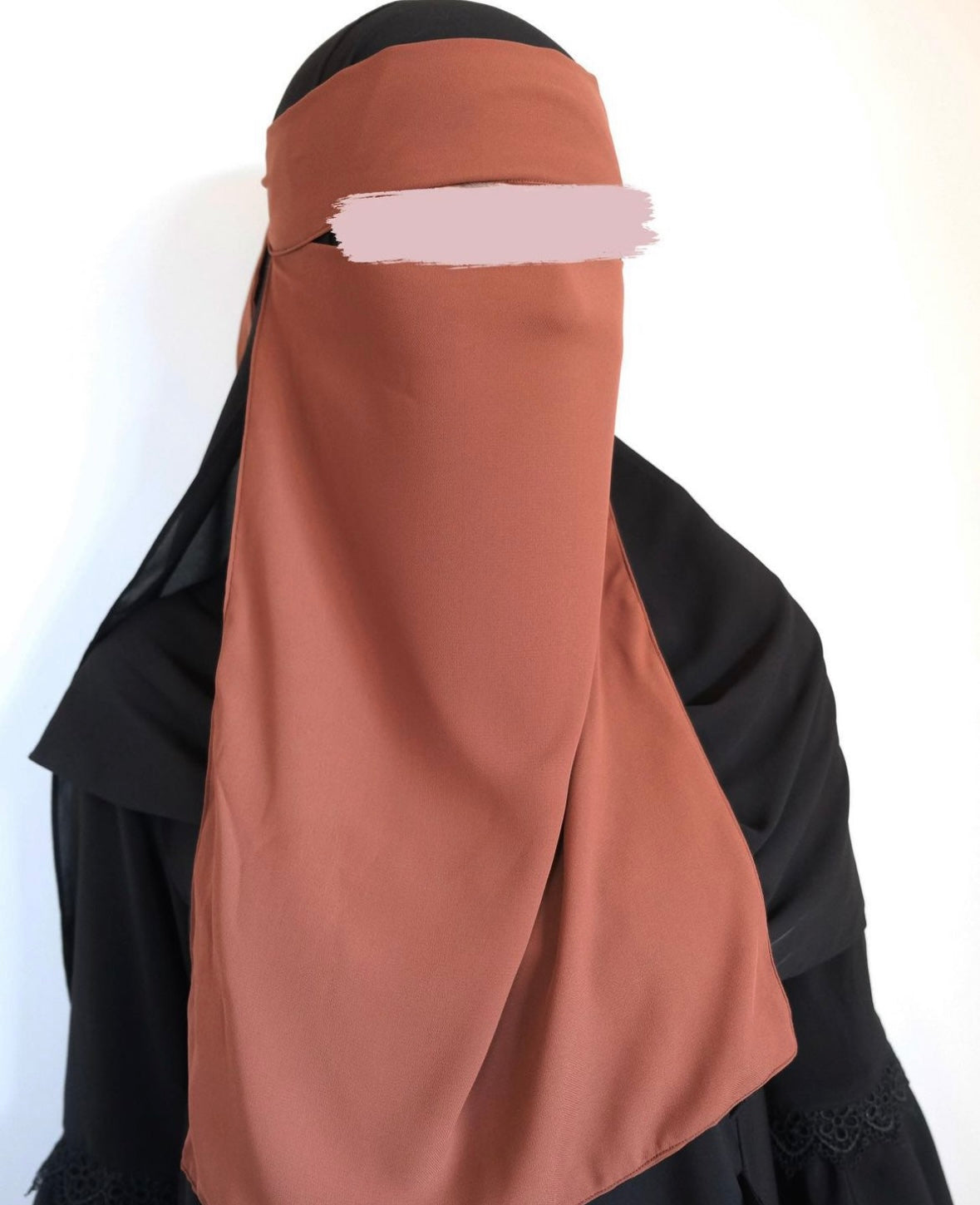 Medina Silk Choco | Hijab | Niqab | Set