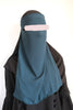 Medina Silk Teal | Hijab | Niqab | Set