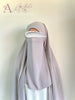 Medina Silk Hijab Silver | Hijab | Niqab | Set