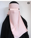 Medina Silk Nude Pink | Hijab | Niqab | Set