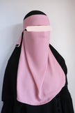 Medina Silk Dusty Pink | Hijab | Niqab | Set