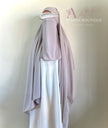 Medina Silk Hijab Silver | Hijab | Niqab | Set