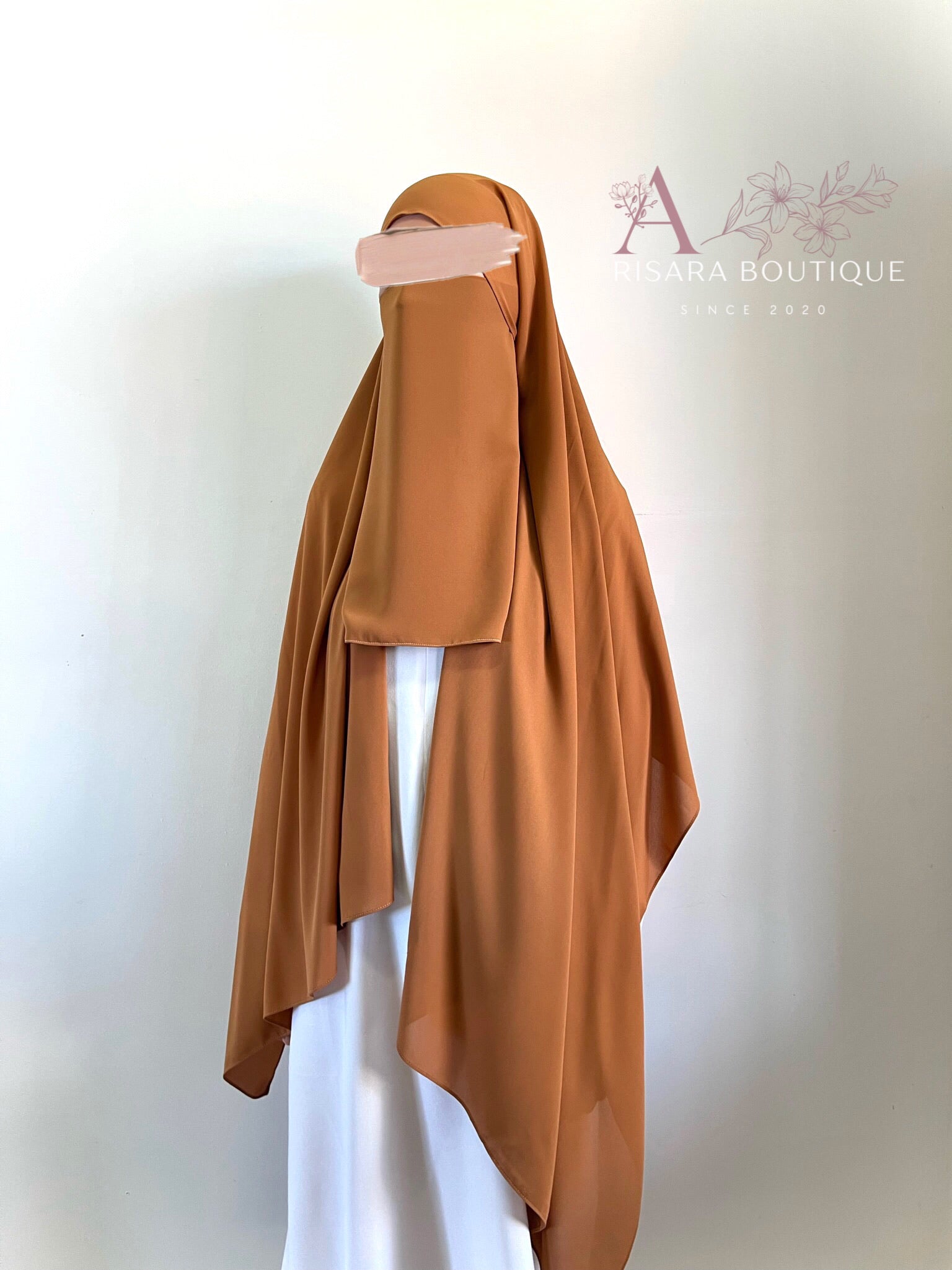 Medina Silk Honey | Hijab | Niqab | Set