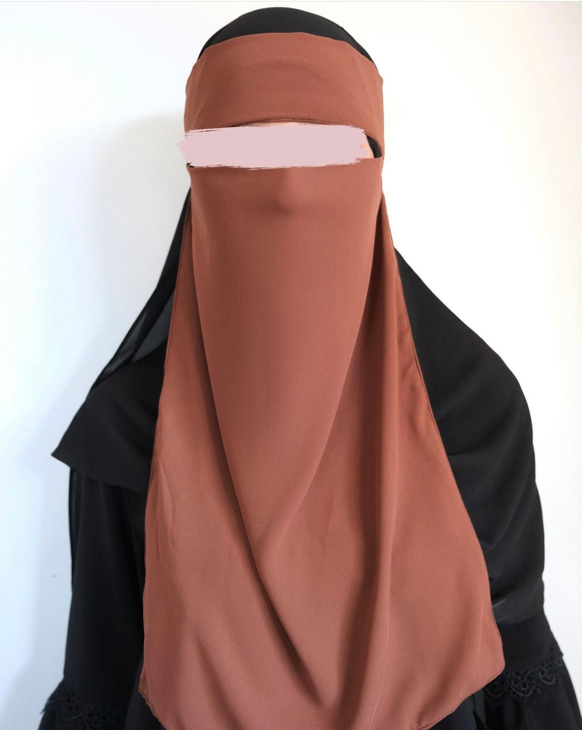 Medina Silk Choco | Hijab | Niqab | Set