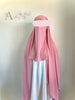 Medina Silk Dusty Pink | Hijab | Niqab | Set