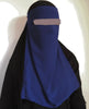 Medina Silk Navy | Hijab | Niqab | Set